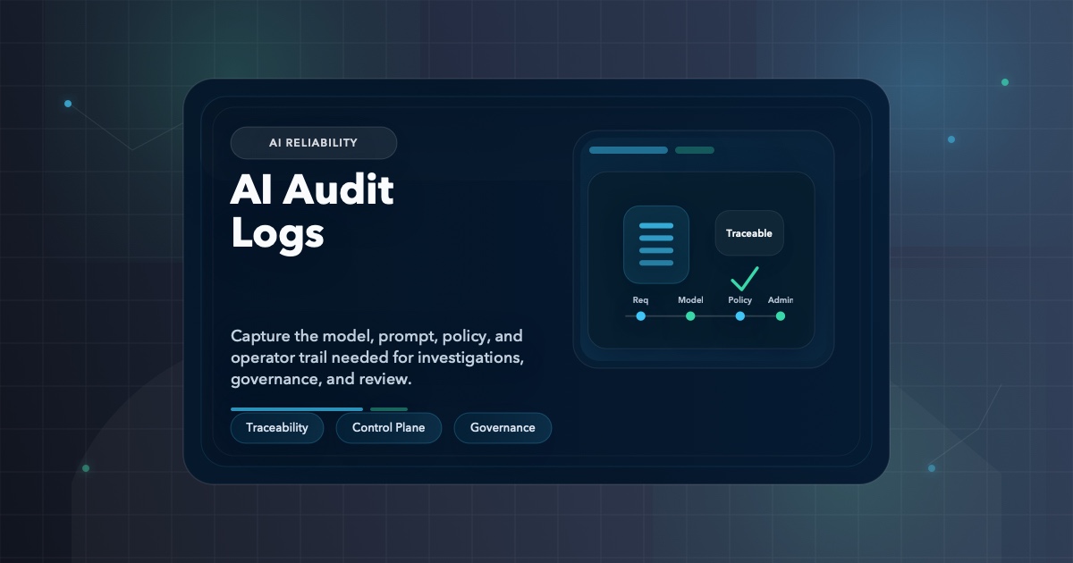 AI Audit Logs: What Regulators Will Ask For and How to Prepare