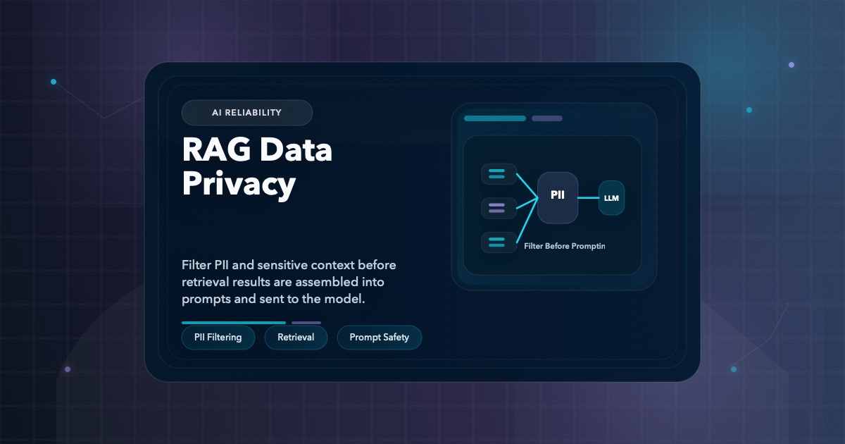 Data Privacy in RAG Systems: PII Filtering Before It Hits the Model
