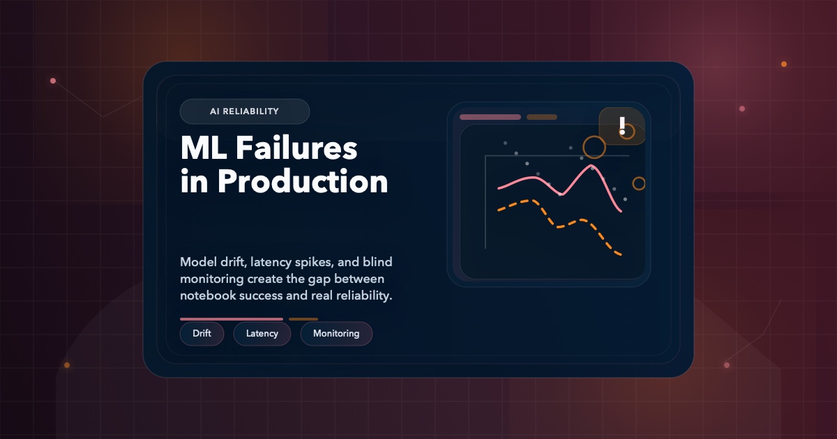 Why Your ML Models Fail in Production (And How to Fix It)
