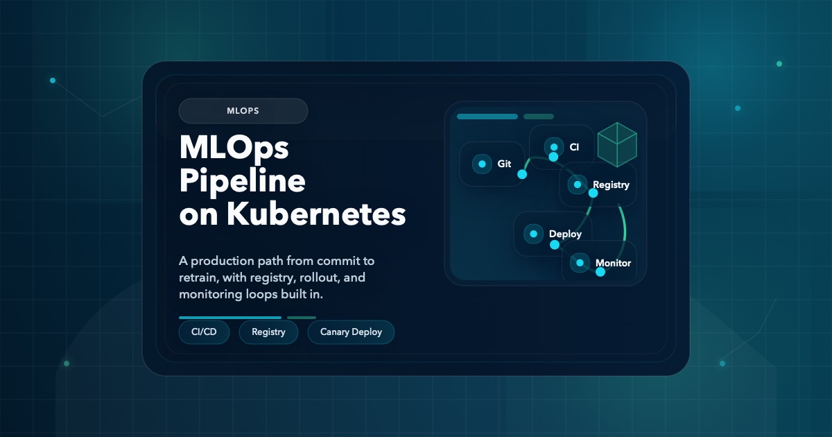 Building an MLOps Pipeline on Kubernetes: A Practical Guide